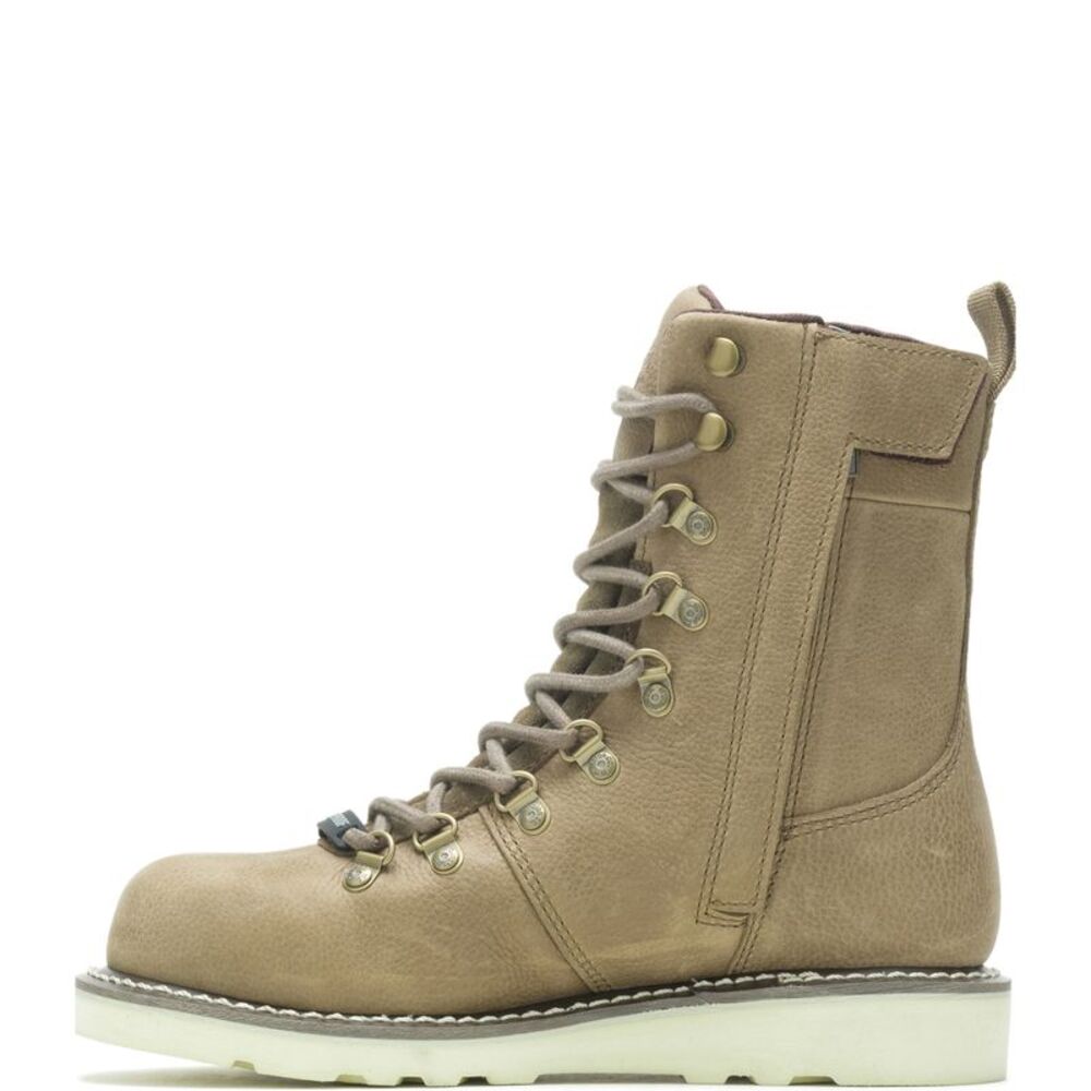 Harley-Davidson Womens Denway 7" Beige Boots (NWT) - Picture 5 of 7